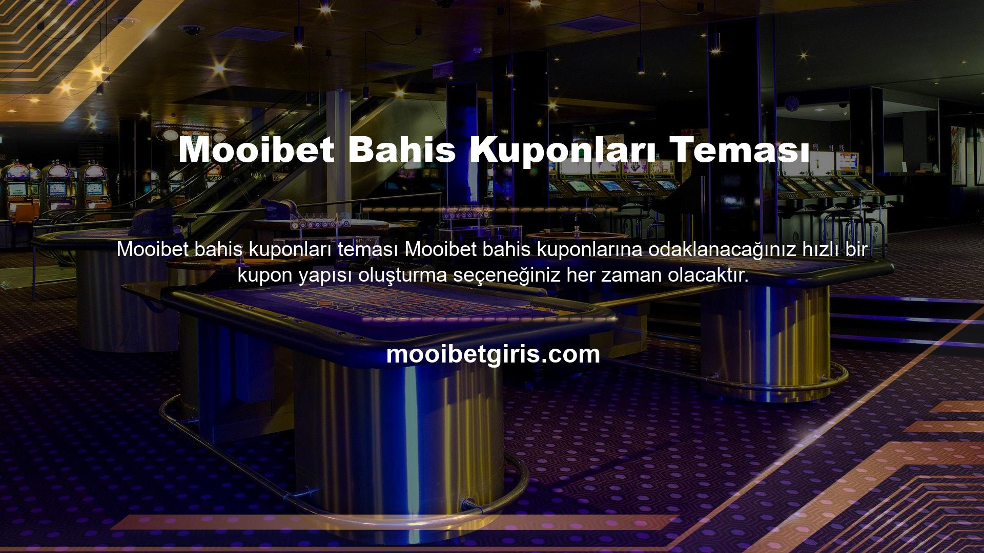 Web sitesi, Mooibet Bahis Kuponu temasının mevcut düzenine göre aktif kalacaktır