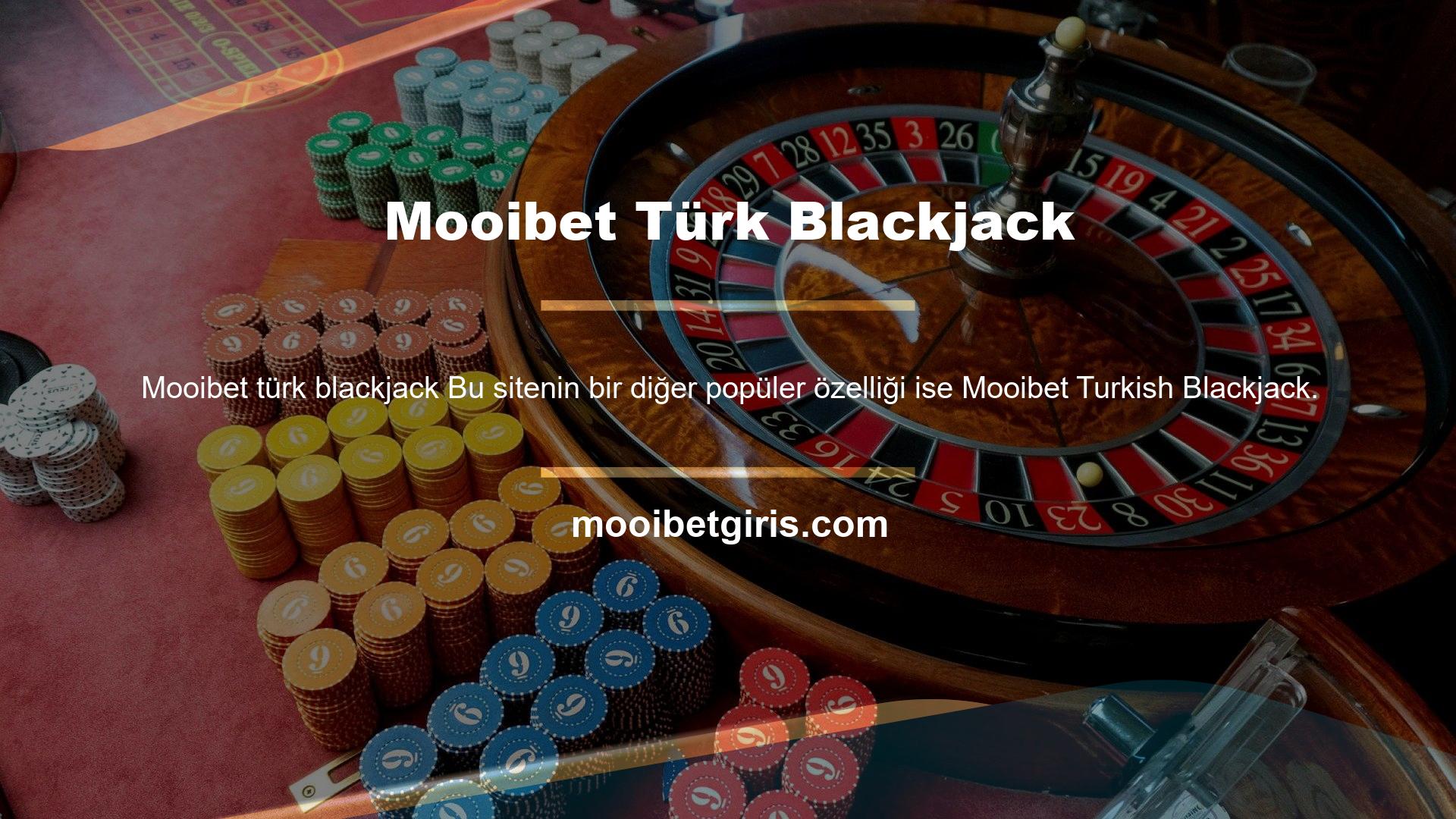 Mooibet Türk Blackjack