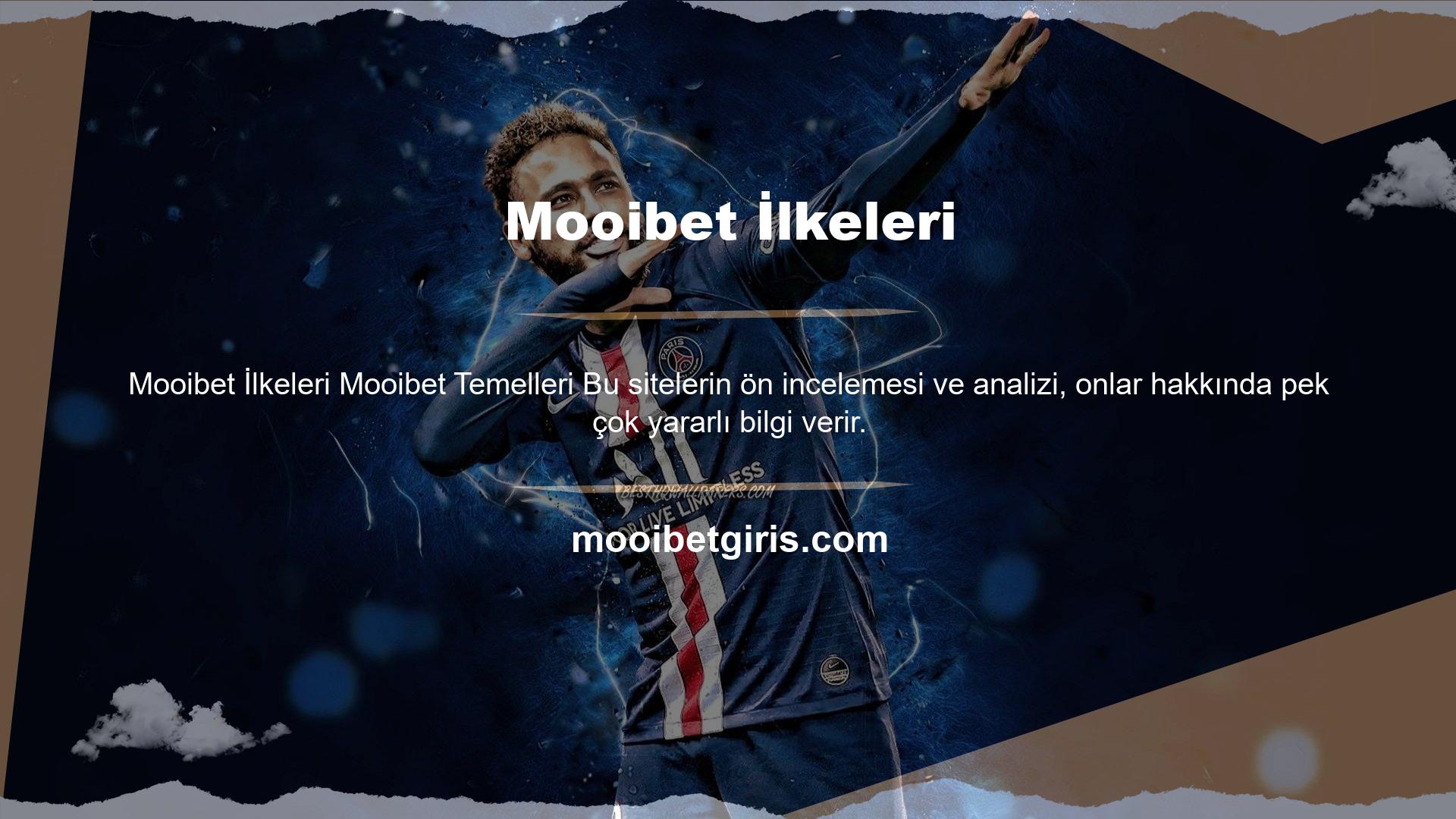 Günümüzde bahis tutkunlarının kullandığı Mooibet web sitesi her açıdan en iyilerden biridir