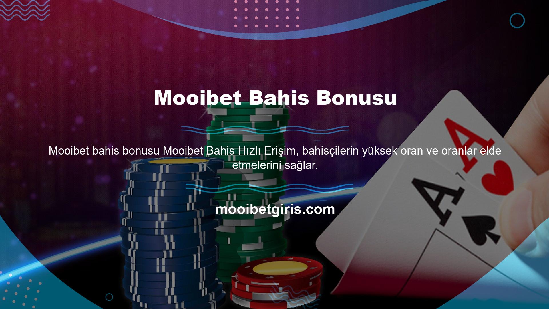 Mooibet Bahis Bonusu