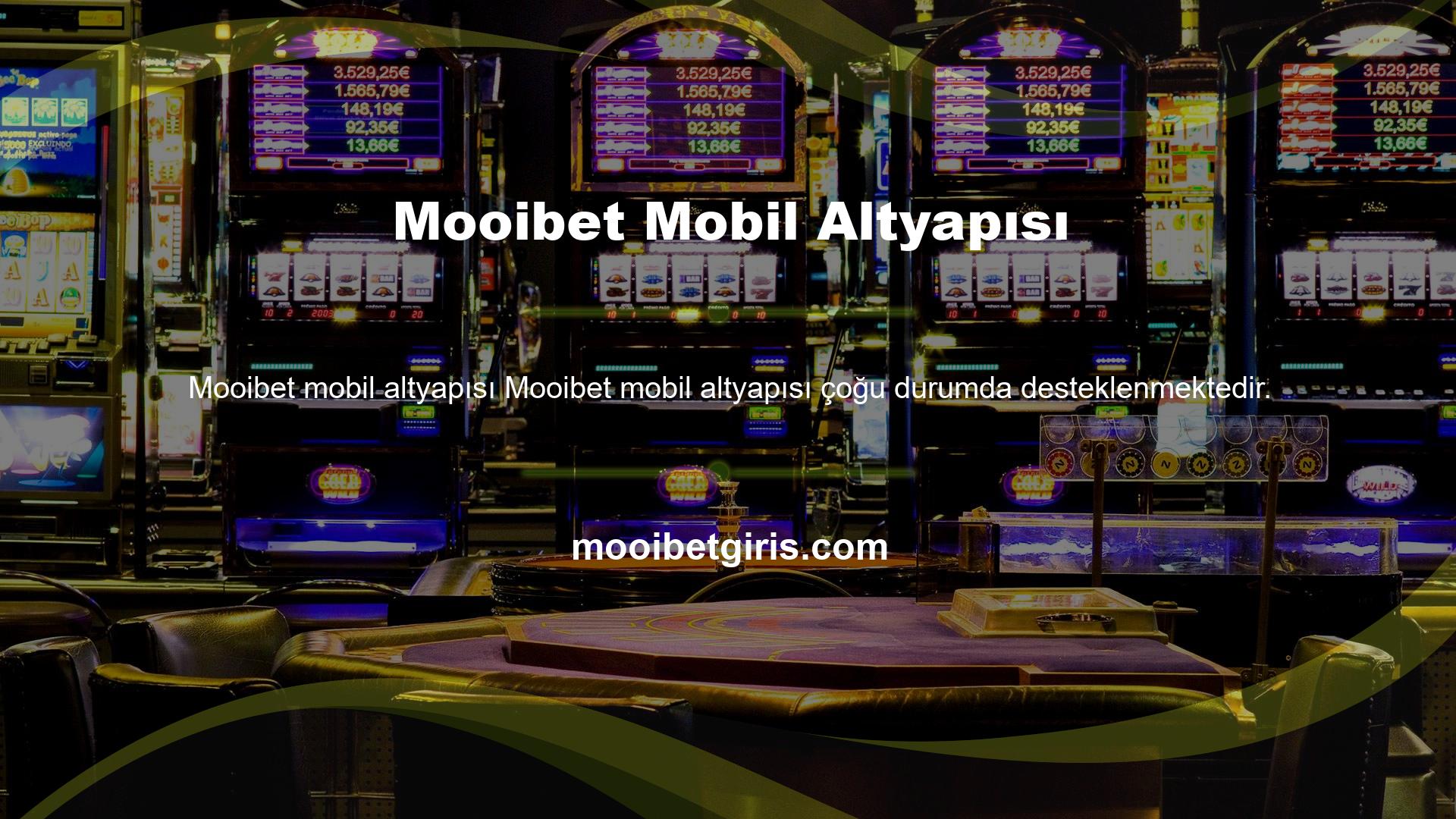 Mooibet Mobil Altyapısı