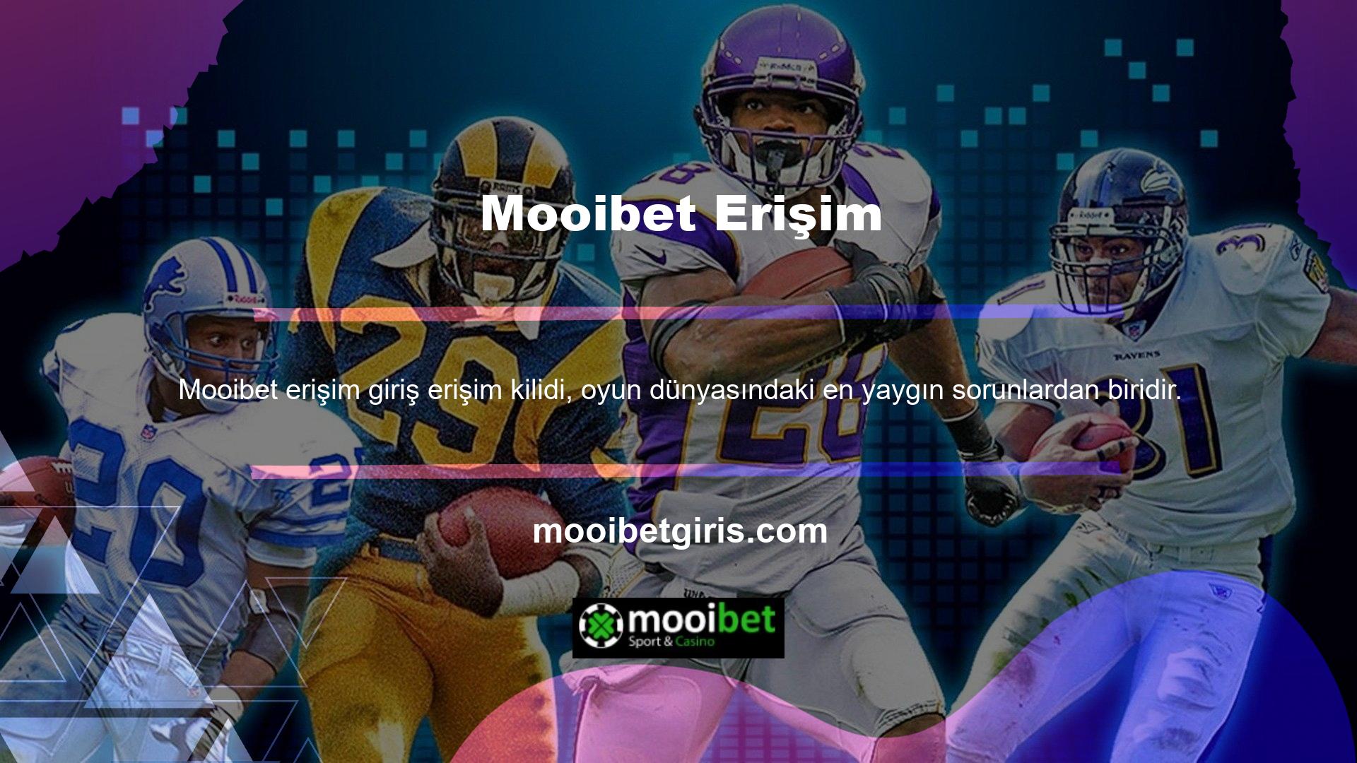 Askıya alındığında, Mooibet web sitesine yeni adresten kolayca erişilebilir